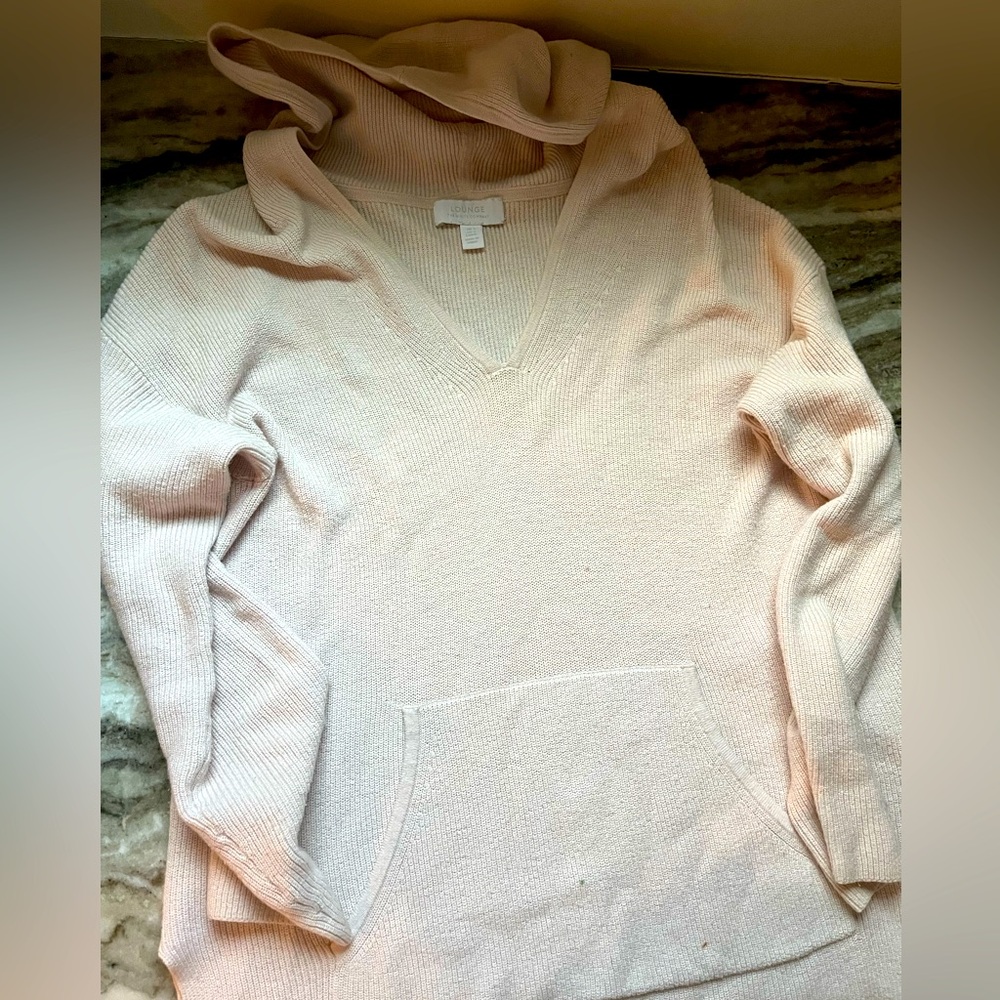 The White Company hooded sweater pullover size small